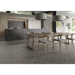 100*250/0.6 Meteora Gris Bush-hammered Минеральная поверхность