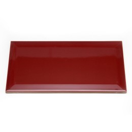 Керамическая плитка Biselado Burdeos Brillo 10x20 см