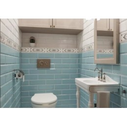 Керамическая плитка Biselado Piscina Brillo 10x20 см