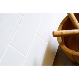 Керамическая плитка Microline white mate 5x20 см