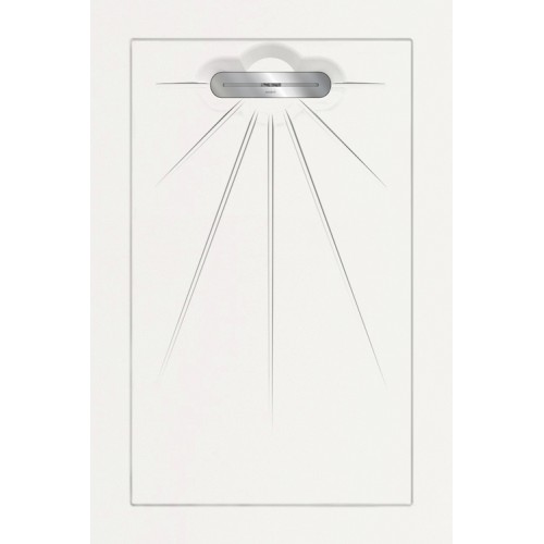 AQUANIT 90х135 MULTI AQUA White Linear Massive