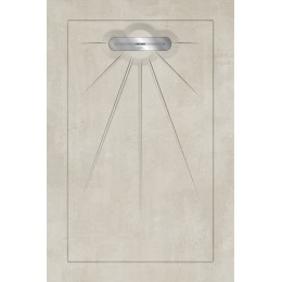 AQUANIT 90х135 MULTI BETON CREAM Linear Massive