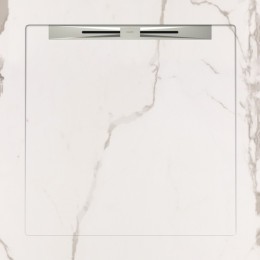 AQUANIT 80х80 SLOPE INFINITY White Line