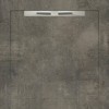 Душевой поддон Beton Anthracite Slope Line 90x90