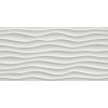 Настенная плитка глазурованная 3D Dune White Matt 40x80
